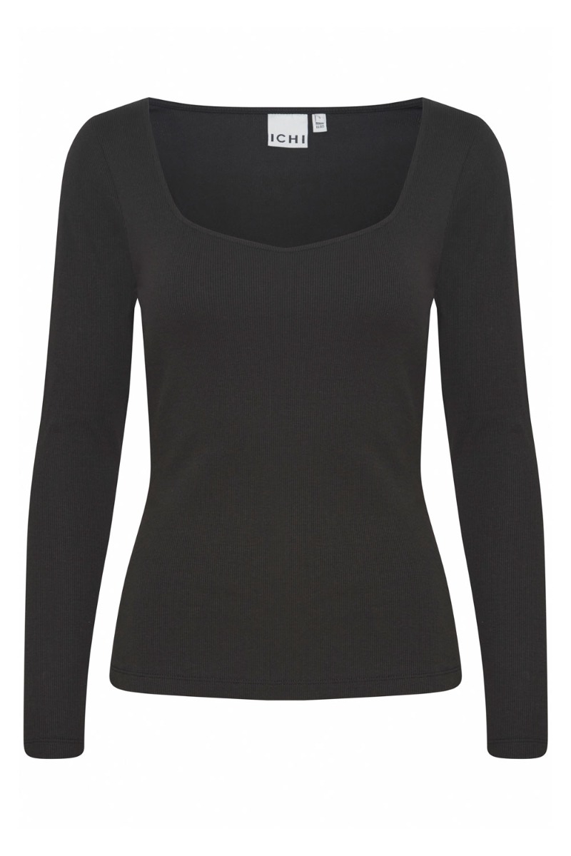 Ichi Bluse Ih Oreta Ls Black