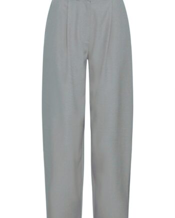 Ichi Bukser Fava Barrel Grey Melange  Levering Midt November