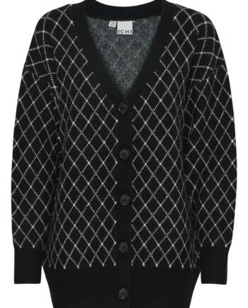 Ichi Cardigan Ih Alvino Ca Black