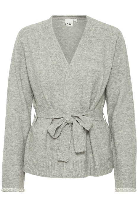 Ichi Cardigan Ih Macon Ca5 Grey Melange