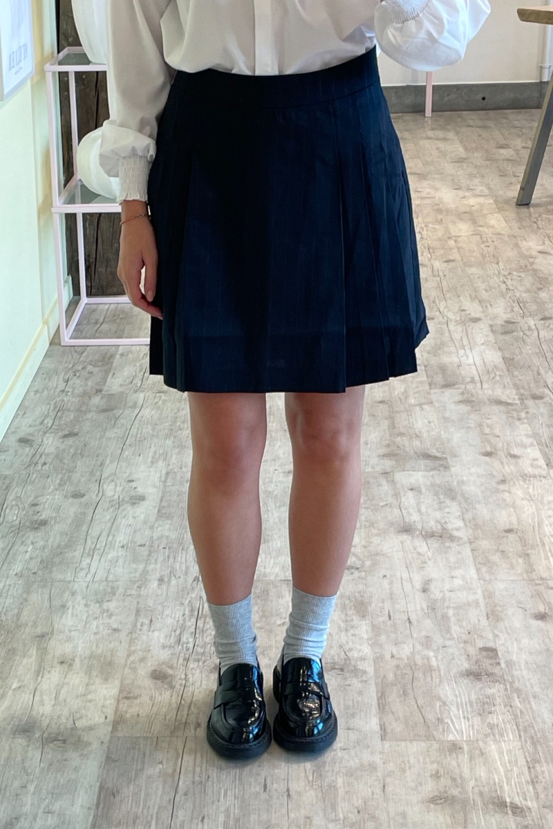 Ichi Nederdel Ih Fialo Sk Navy Pinstripe