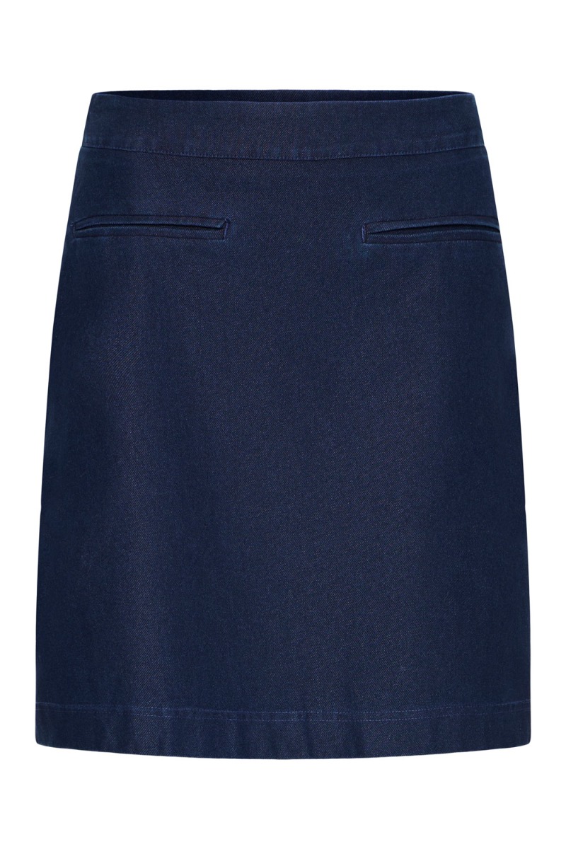 Ichi Nederdel Kate Denim Dark Blue