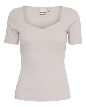 Ichi  -shirt Ih Oreta Ss2 Silver Gray