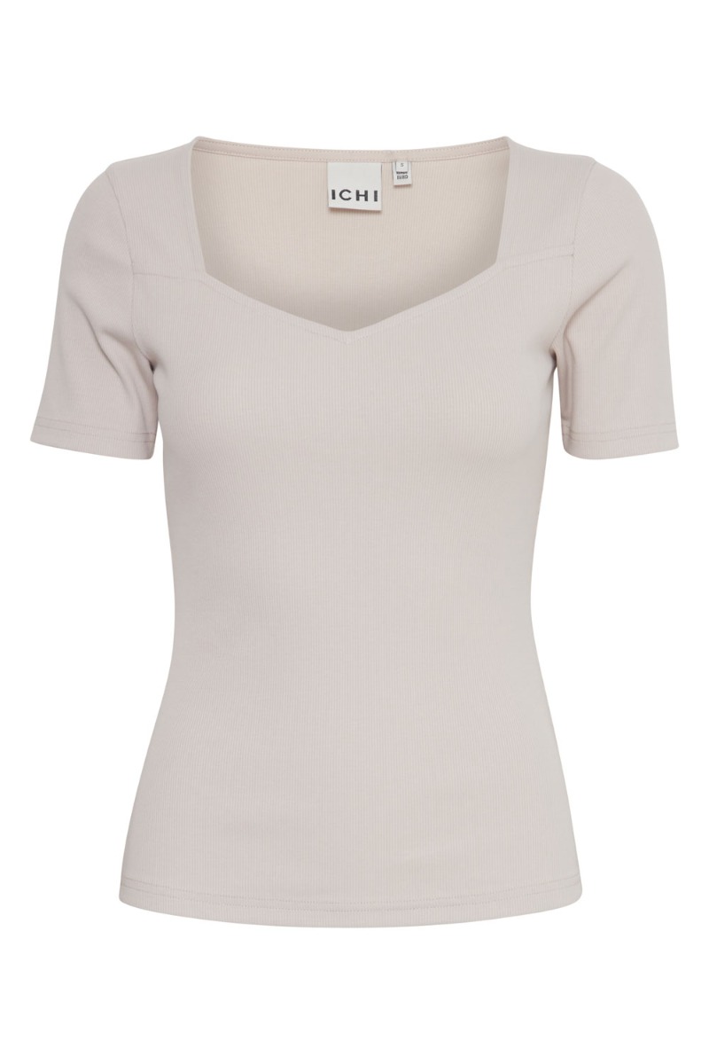 Ichi -shirt Ih Oreta Ss2 Silver Gray
