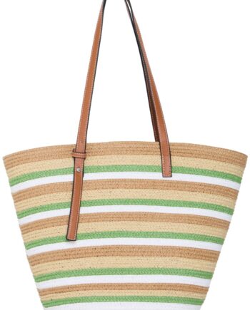 Ichi Taske Halle Bag Pine Green
