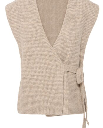 Ichi Vest Litten Tiger   Eye Melange