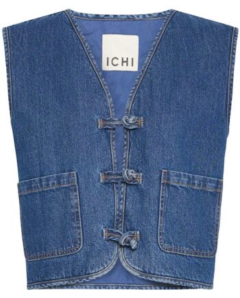 Ichi Vest Pellie Medium Blue