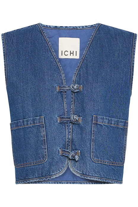 Ichi Vest Pellie Medium Blue