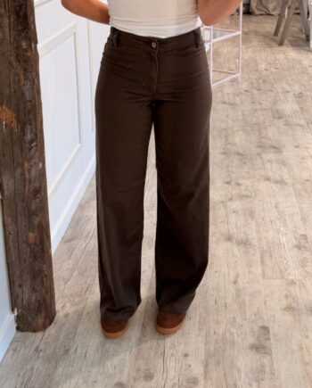 Jdy Bukser Iris Hw Wide Pant Coffee Bean