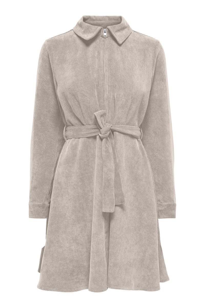 Jdy Kjole Ohio Dress Pumice Stone