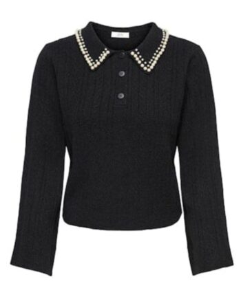 Jdy Strik April Life     Pearl Collar Black