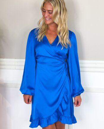 Loved By Lykke Kjole Tulle Dress Blue
