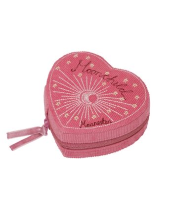 Maanesten Smykkeskrin Heart Jewelry Box Pink