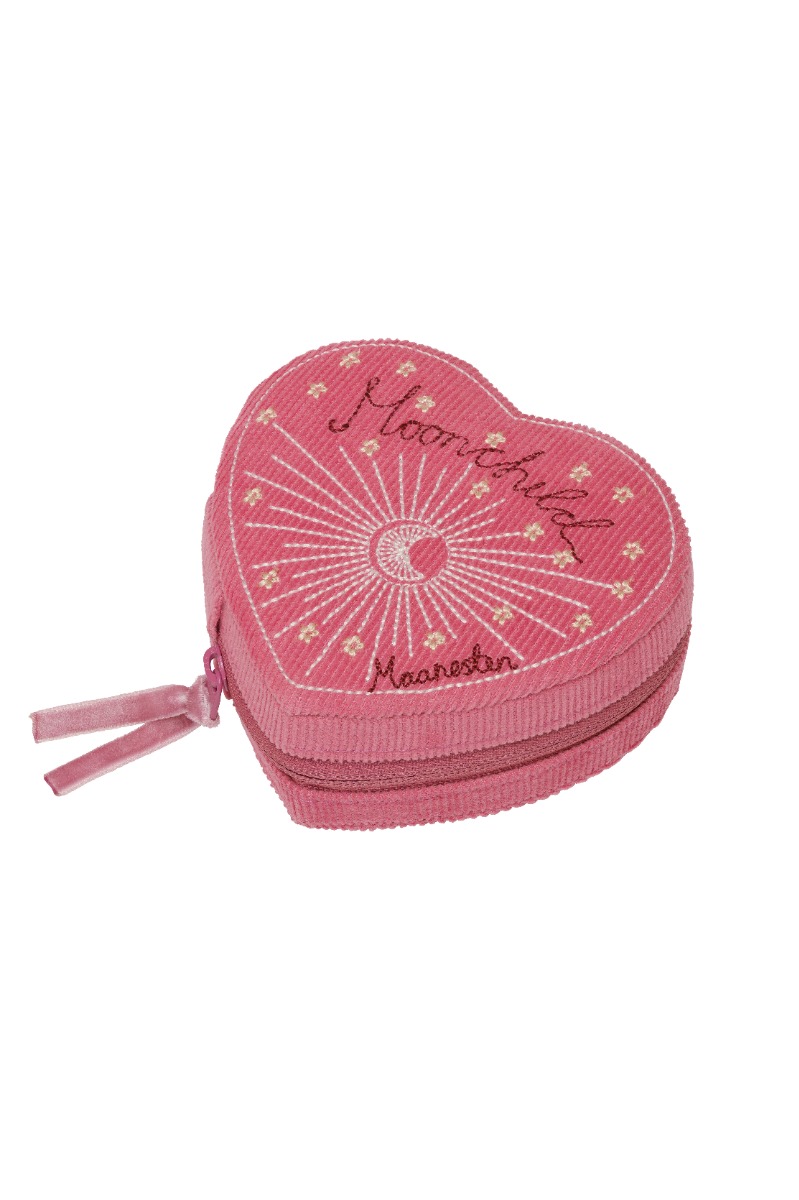Maanesten Smykkeskrin Heart Jewelry Box Pink
