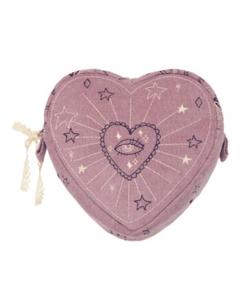 Maanesten Toilettaske Heart Makeup Bag Purple Magic Heart Purple