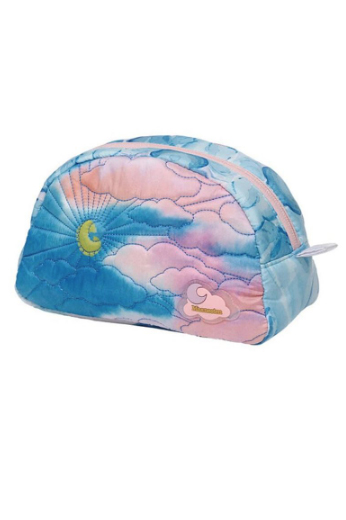 Maanesten Toilettaske Makeup Bag Medium Moonshine Blue Blå Lyserød