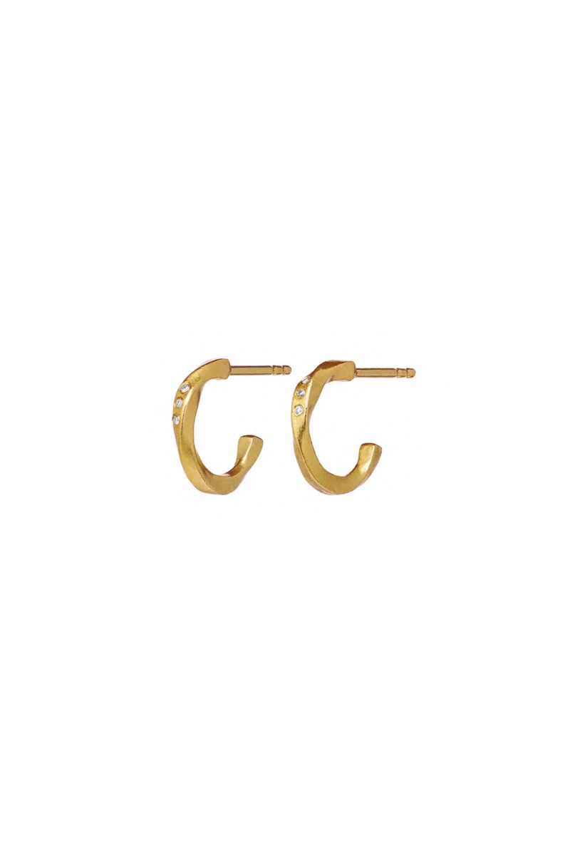 Maanesten øreringe Echo Petite Earrings Guld