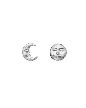 Maanesten øreringe Emma Earrings Sølv