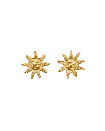 Maanesten øreringe June Earrings Guld