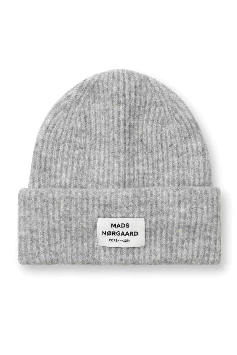Mads Nørgaard Hue Tosca Anju Hat Light Grey Melange