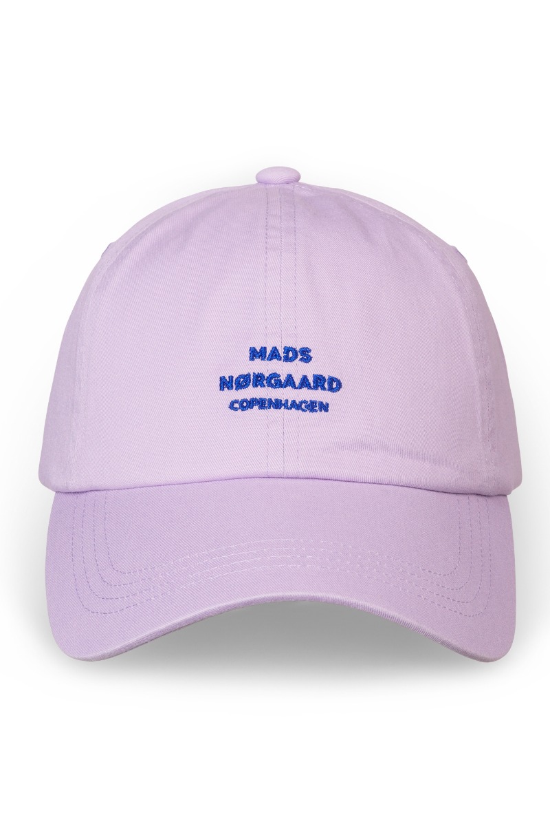 Mads Nørgaard Kasket Soft Twill Cash Cap Orchid Petal