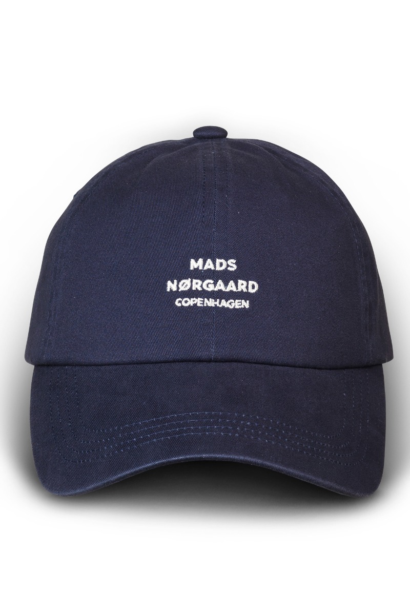 Mads Nørgaard Kasket Soft Twill Cash Cap Parisian Night