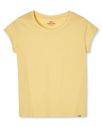 Mads Nørgaard  -shirt Fine Jersey Teasy Tee Fav Straw