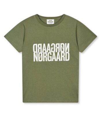 Mads Nørgaard  -shirt Single Organic Trenda   Tee Four Leaf Clover