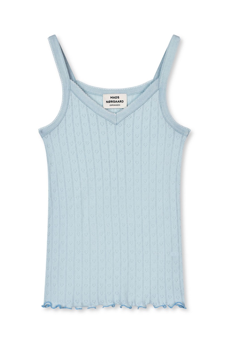 Mads Nørgaard Top Pointella Trille Top Ballad Blue