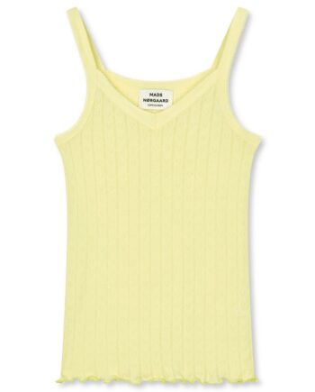Mads Nørgaard Top Pointella Trille Top Tender Yellow