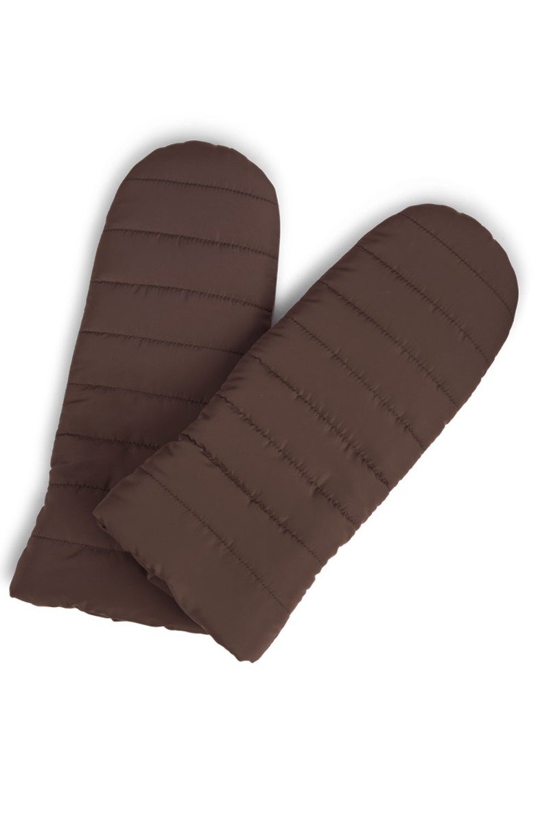 Markberg Handsker Celinambg Mitten Dark Brown