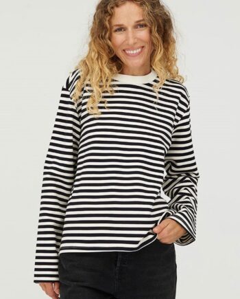 Mbym Bluse Celia-  Night Sky Sugar Stripe