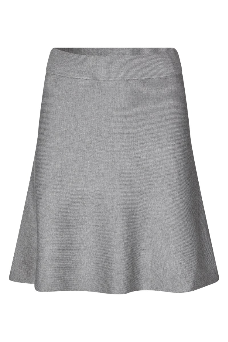 Mbym Nederdel Folami- Medium Grey Melange