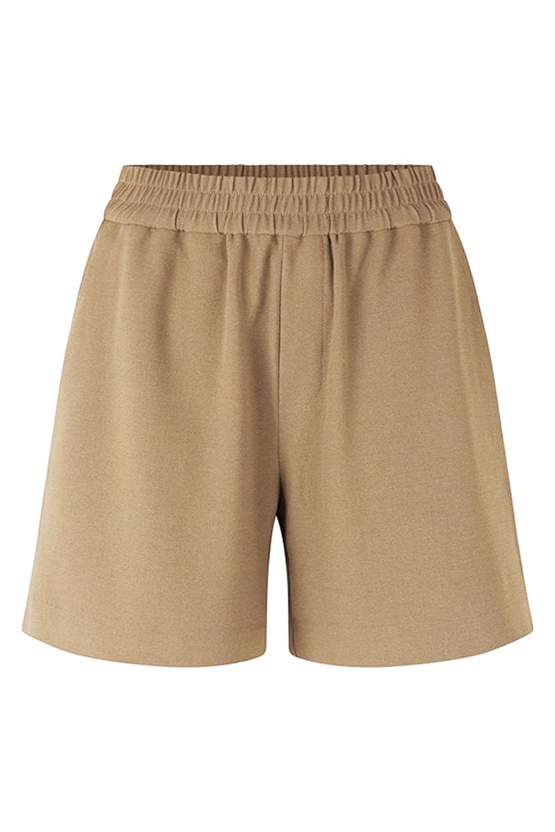 Mbym Shorts Phillipa Short- White Pepper