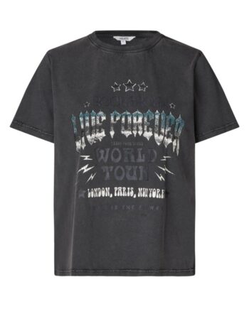 Mbym  -shirt Live Forever-  Black