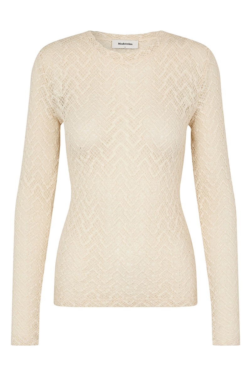 Modström Bluse Hendrickmd Ls Top Summer Sand