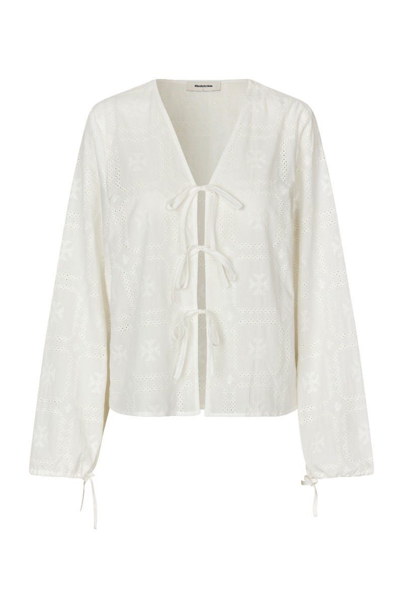 Modström Skjorte Hollyn Shirt Soft White