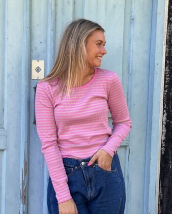 Nümp Bluse Nurixie Blouse Fuchsia Pink