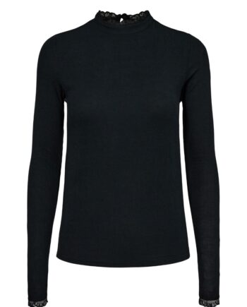 Nümph Bluse Nubowie Lace Blouse Caviar