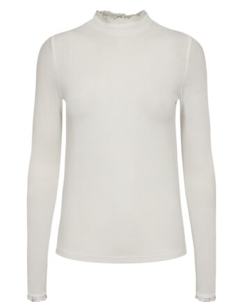 Nümph Bluse Nubowie Lace Blouse Cloud Dancer