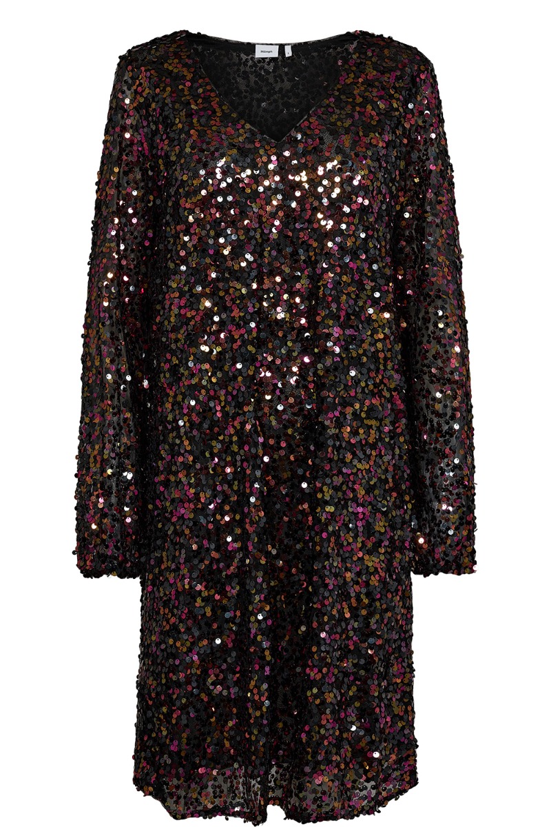 Nümph Kjole Nu Isabell Dress Gold