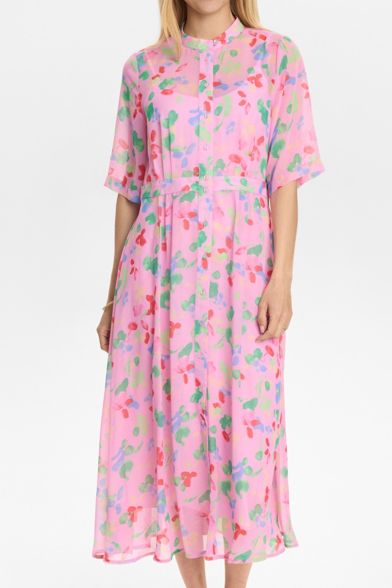 Nümph Kjole Nukyndall New Ss Dress Lilac Sachet