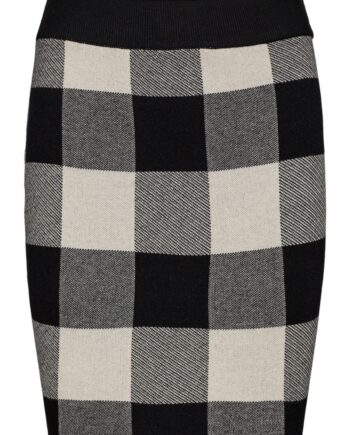 Nümph Nederdel Litta Skirt Caviar