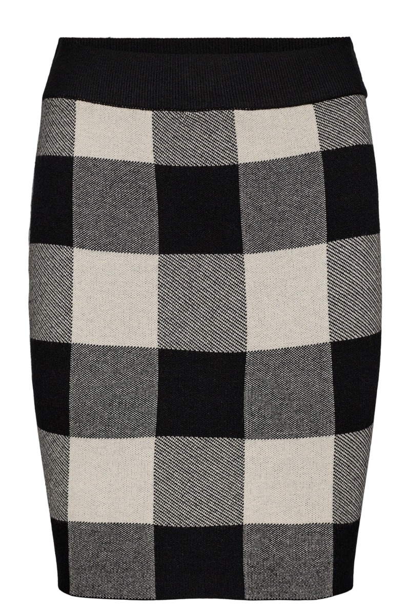 Nümph Nederdel Litta Skirt Caviar
