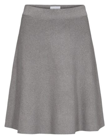 Nümph Nederdel Nulillypilly Skirt Light Grey Mel