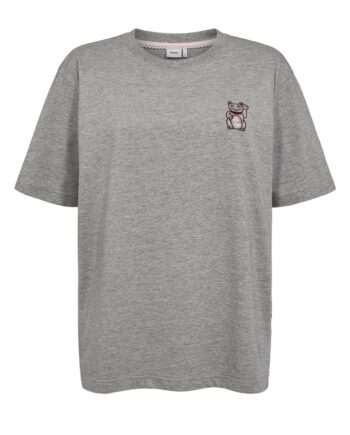 Nümph  -shirt Prema Oversize Tee Medium Grey Melange