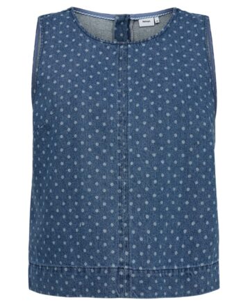 Nümph Top Nuhaddie Top Medium Blue Denim