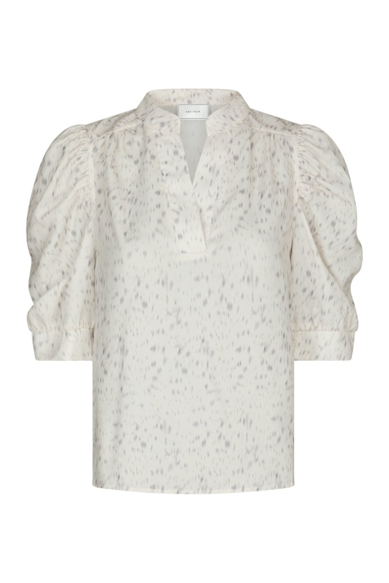 Neo Noir Bluse Roella Dull Ditsy Blouse Off White