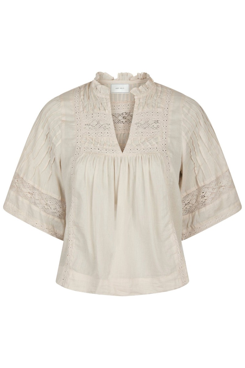 Neo Noir Bluse Siama Voile Blouse Ivory