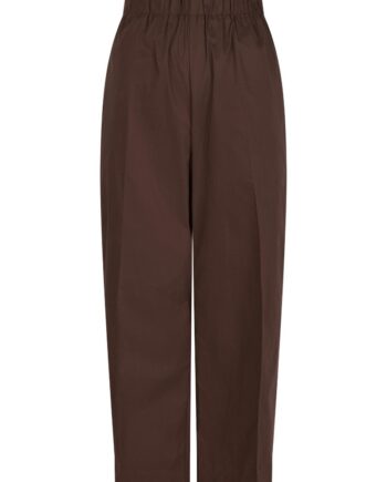 Neo Noir Bukser Yana Poplin Pants Dark Brown